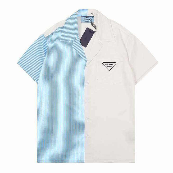 Picture of Prada Shirts Short _SKUPradaM-3XLQ3528749